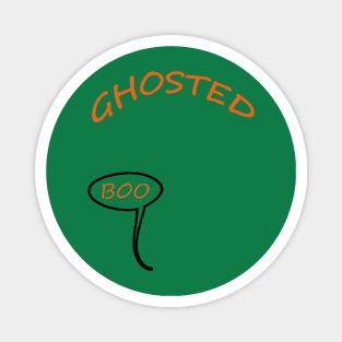 Ghosted Halloween Magnet